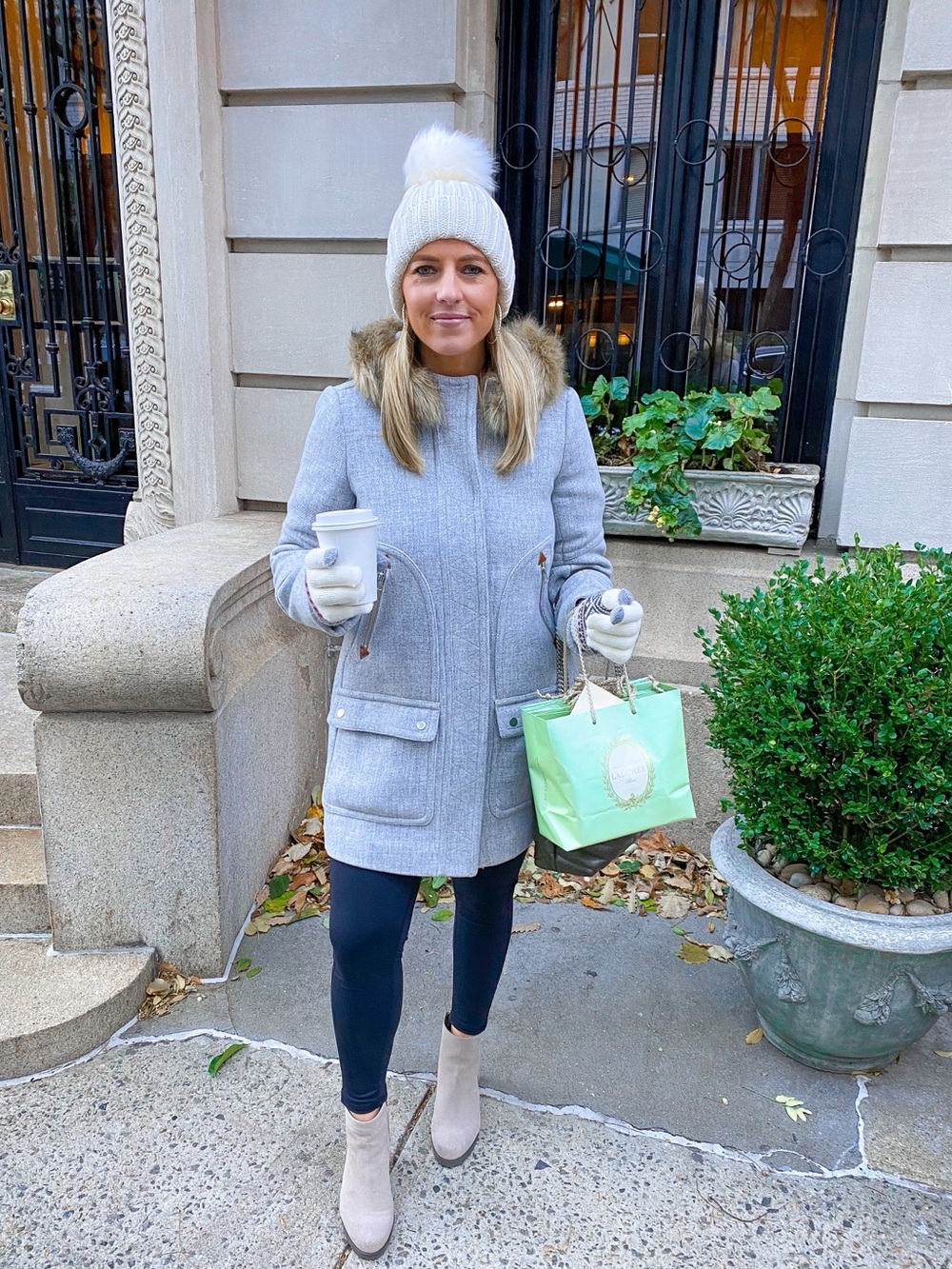 J. Crew Parka with Faux Fur Trim - Picture 5 of 13